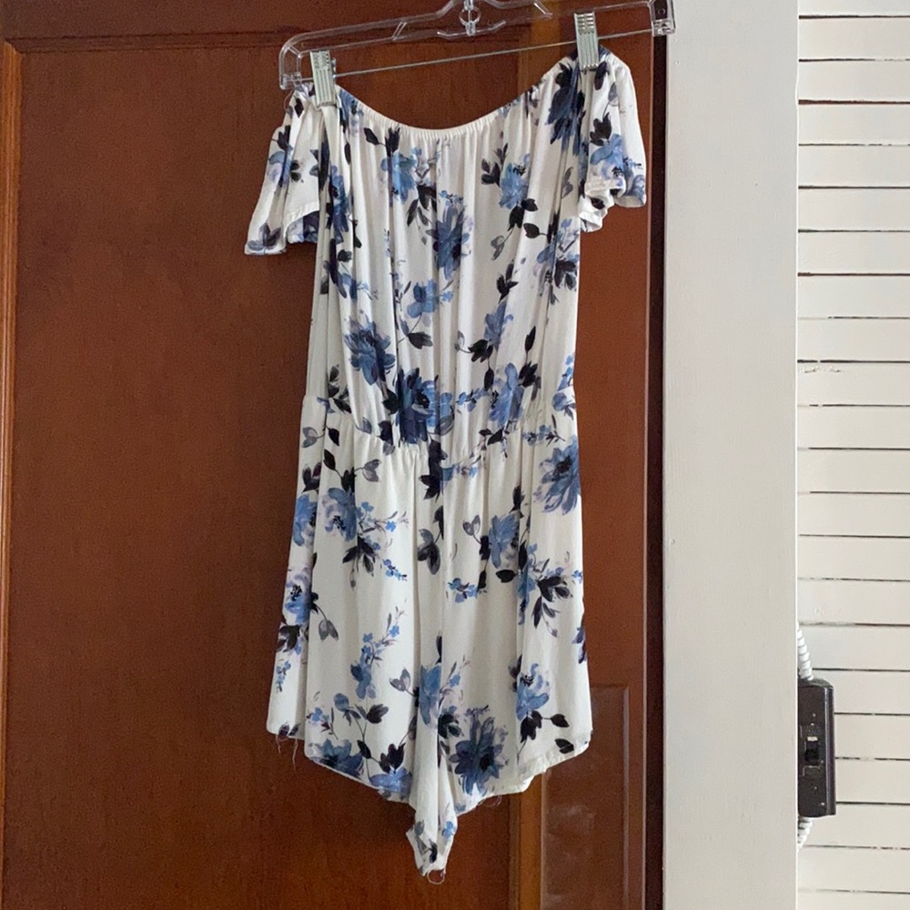 Off the shoulder romper